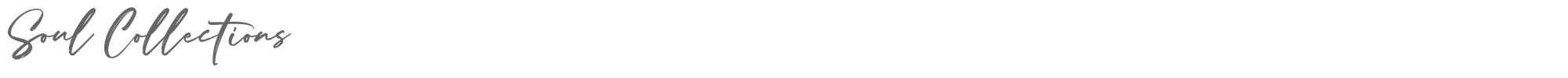 Sample characters Soul Collections Font